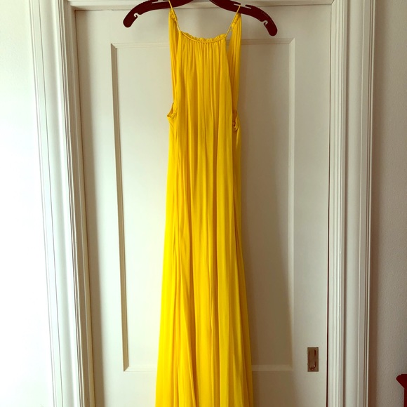 ASOS Dresses & Skirts - ASOS High Neck Swing Maxi Dress - Yellow ASOS Dresses & Skirts - ASOS High Neck Swing Maxi Dress - Yellow